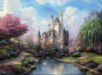 Castle Oil Painting By Numbers