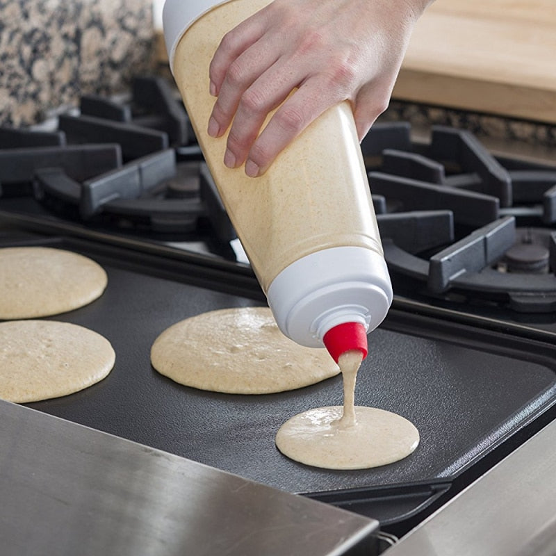 Bottle Cupcake Pancake Crepe Batter