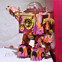 Orpheus DIY Wooden Clockwork Music Box