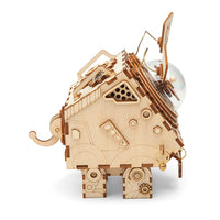 Seymour DIY Wooden Clockwork Music Box