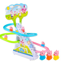 Pig Crawling Stairs Music Toy