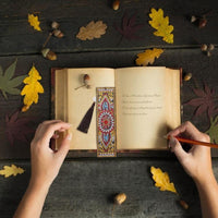 DIY Diamond Painting Leather Bookmark