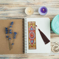 DIY Diamond Painting Leather Bookmark