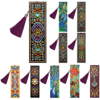 DIY Diamond Painting Leather Bookmark