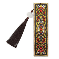 DIY Diamond Painting Leather Bookmark