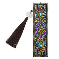 DIY Diamond Painting Leather Bookmark