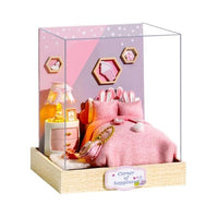 DIY Doll House Furniture Kit with LED
