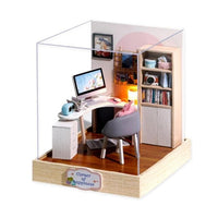 DIY Doll House Furniture Kit with LED