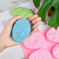 Oval Silicone Soap Mold