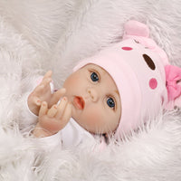 Silicone Newborn Baby Doll