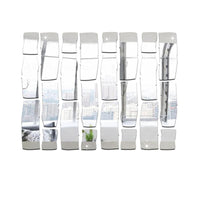 3d Wall Mirrored Stickers