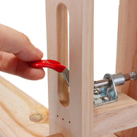 Wood Leather Retaining Clip