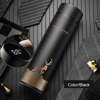 LED Temperature Display Water Bottle Touch Screen