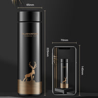 LED Temperature Display Water Bottle Touch Screen