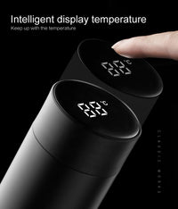 LED Temperature Display Water Bottle Touch Screen