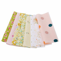 100pcs Cotton Foral Sewing Fabric