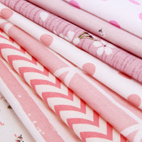 100pcs Cotton Foral Sewing Fabric