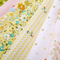 100pcs Cotton Foral Sewing Fabric