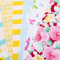 100pcs Cotton Foral Sewing Fabric