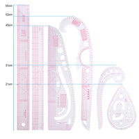 French Curve Sewing Set