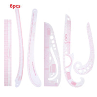 French Curve Sewing Set