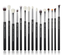 Black/Silver Professional Make up Brushes Set