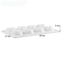 Diamond Heart-Shaped Silicone Candle Molds