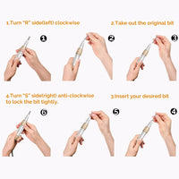 35000 RPM Professional Manicure Kit