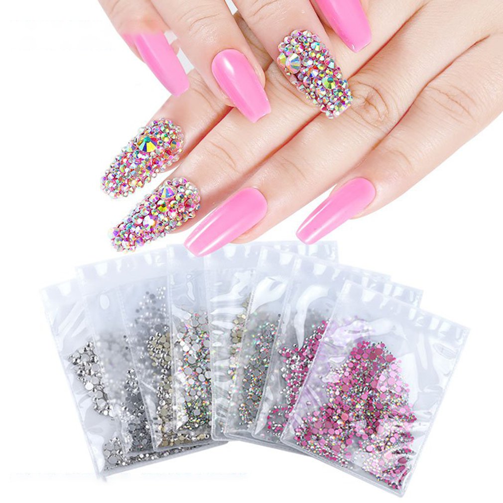 Nail Mixed Rhinestones