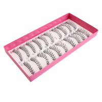 10pair/Set Natural Fashion Extension False Eyelashes Makeup lashes Handmade Women  Soft Long Eye Lash Cosmetic Tools