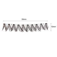 10pair/Set Natural Fashion Extension False Eyelashes Makeup lashes Handmade Women  Soft Long Eye Lash Cosmetic Tools