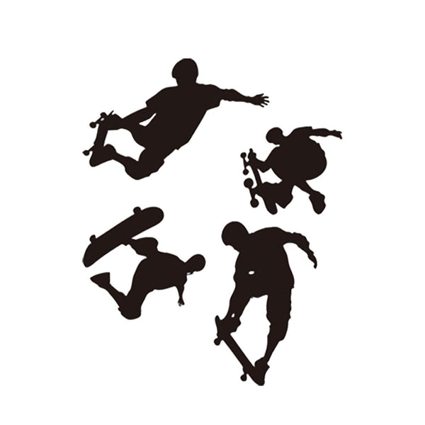 Creative Skater Boy  Wall Sticker