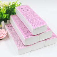 100Pcs Professional Hair Removal Waxing Strips