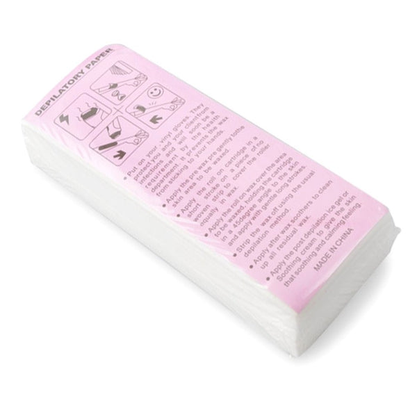 100Pcs Professional Hair Removal Waxing Strips