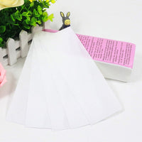 100Pcs Professional Hair Removal Waxing Strips