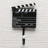 Vintage Movie Wall-Mounted Hooks Set