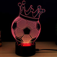 Colorful LED Football Lamp