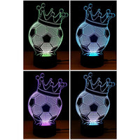 Colorful LED Football Lamp