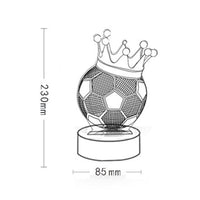 Colorful LED Football Lamp
