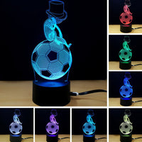 Colorful LED Football Lamp