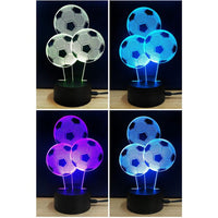 Colorful LED Football Lamp