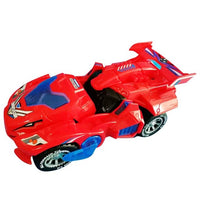 Dinosaur Transforming Car