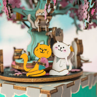 DIY Wooden Music Box Assembly Model Kits