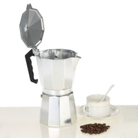 Mocha Aluminum Coffee Pot