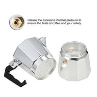 Mocha Aluminum Coffee Pot