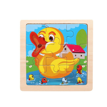 Duck Small 9 Pieces Puzzle