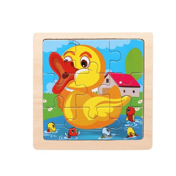 Duck Small 9 Pieces Puzzle