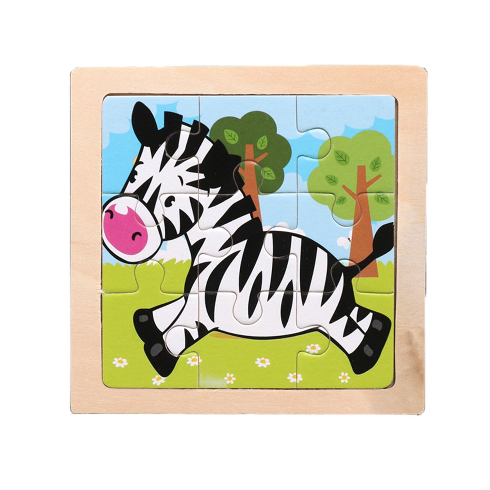 Zebra Small 9 Pieces Puzzle