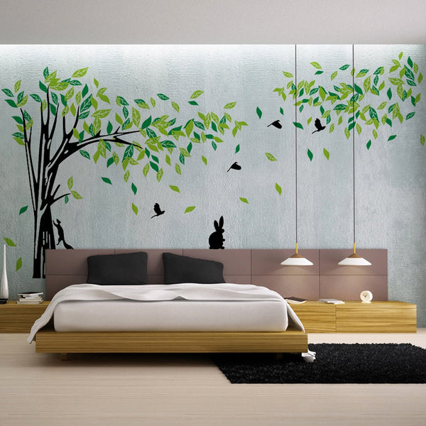 Green Tree Removable Wall Sticker