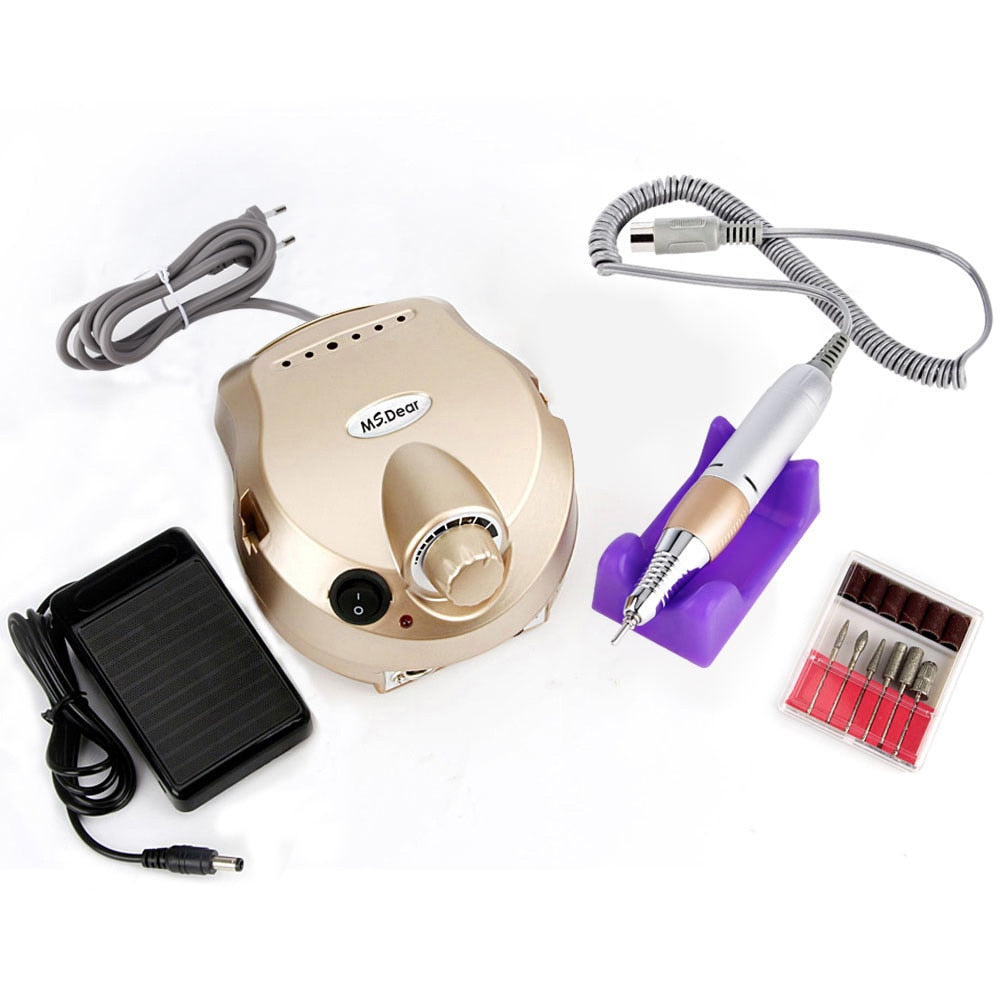 35000 RPM Professional Manicure Kit